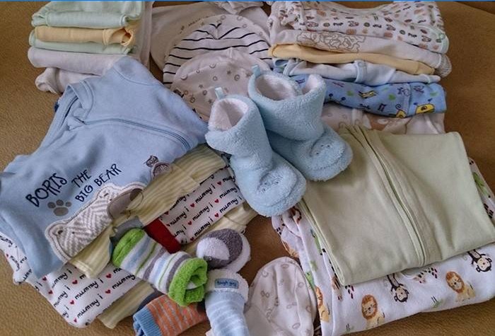 Минимални сет одеће за новорођено дете по први пут
