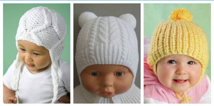 Плетене капе за бебе