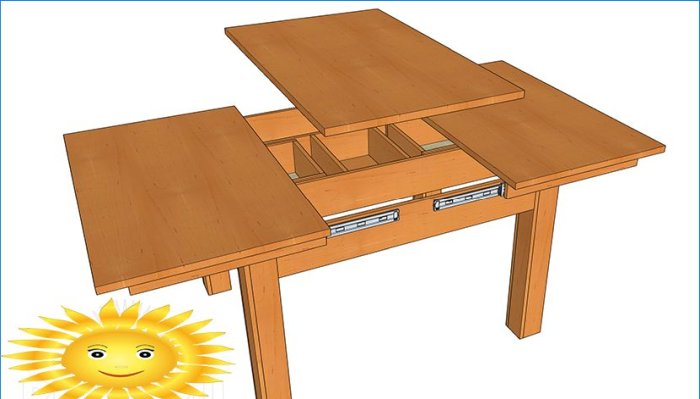Склопиви дрвени сто за кухињу направите сами