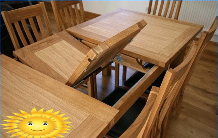 Склопиви дрвени сто за кухињу направите сами
